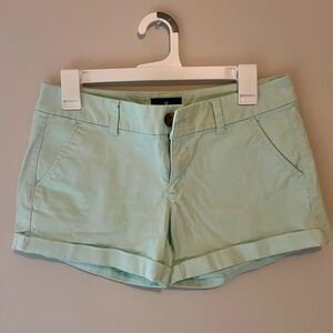 Mint midi AE shorts